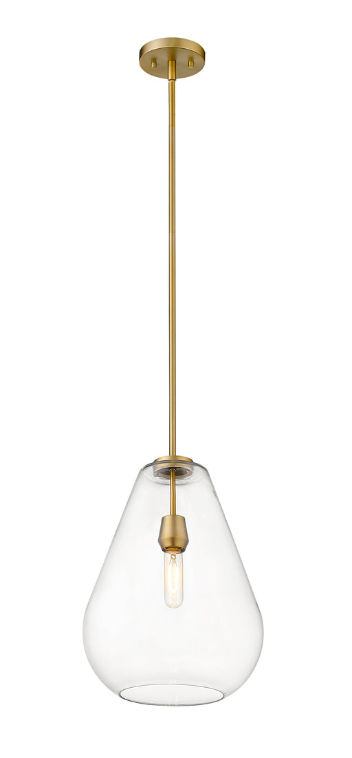 Pendant Z-Lite 488P12-OBR Olde Brass Ayra 1 Light Pendant Z-Lite