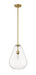 Pendant Z-Lite 488P12-OBR Olde Brass Ayra 1 Light Pendant Z-Lite