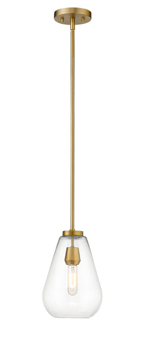 Pendant Z-Lite 488P8-OBR Olde Brass Ayra 1 Light Pendant Z-Lite