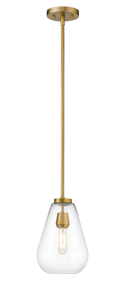 Pendant Z-Lite 488P8-OBR Olde Brass Ayra 1 Light Pendant Z-Lite