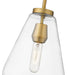 Pendant Z-Lite 488P8-OBR Olde Brass Ayra 1 Light Pendant Z-Lite