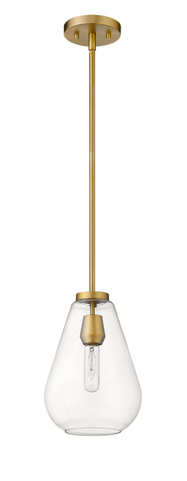Pendant Z-Lite 488P8-OBR Olde Brass Ayra 1 Light Pendant Z-Lite