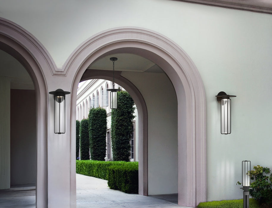 Eurofase 49904-017 Florin 16" Sand Black LED Outdoor Wall Light