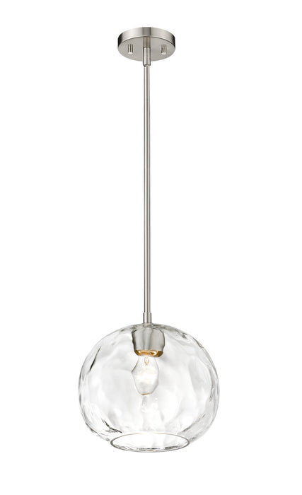 Pendant Z-Lite 490P10-BN Brushed Nickel Chloe 1 Light Pendant Z-Lite