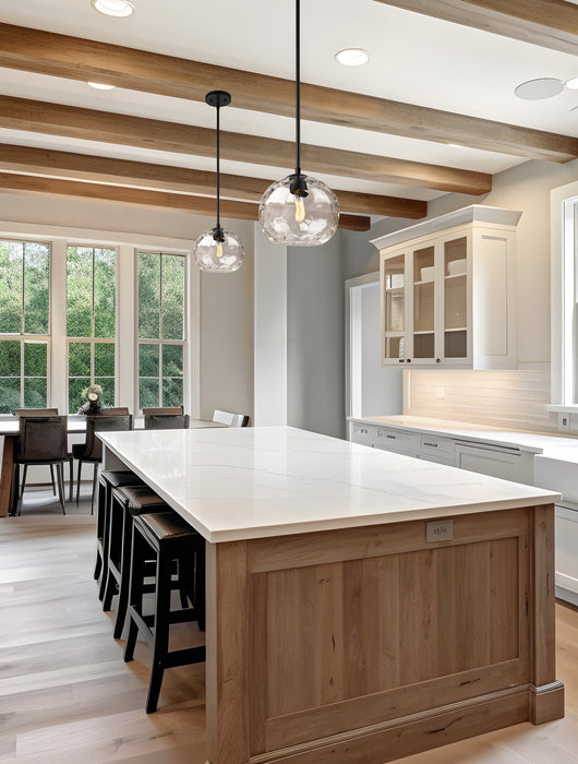 Pendant Z-Lite 490P10-MB Matte Black Chloe 1 Light Pendant Z-Lite