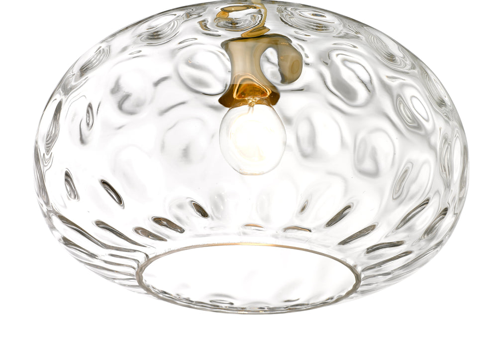 Pendant Z-Lite 490P14-OBR Olde Brass Chloe 1 Light Pendant Z-Lite