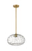 Pendant Z-Lite 490P14-OBR Olde Brass Chloe 1 Light Pendant Z-Lite