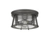 Flush Mount Z-Lite 491F2-BRZ Bronze Cape Harbor 2 Light Flush Mount Z-Lite