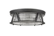 Flush Mount Z-Lite 491F4-MB Matte Black Cape Harbor 4 Light Flush Mount Z-Lite