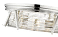 Flush Mount Z-Lite 491F4-PN Polished Nickel Cape Harbor 4 Light Flush Mount Z-Lite