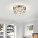 Flush Mount Z-Lite 491F4-PN Polished Nickel Cape Harbor 4 Light Flush Mount Z-Lite