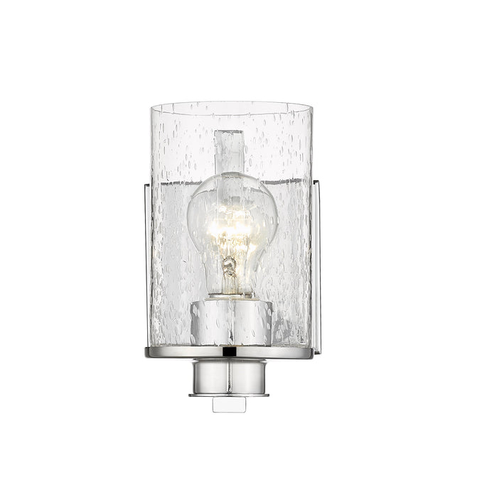 Wall Sconce Z-Lite 492-1S-CH Chrome Beckett 1 Light Wall Sconce Z-Lite