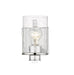 Wall Sconce Z-Lite 492-1S-CH Chrome Beckett 1 Light Wall Sconce Z-Lite