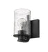 Wall Sconce Z-Lite 492-1S-MB Matte Black Beckett 1 Light Wall Sconce Z-Lite