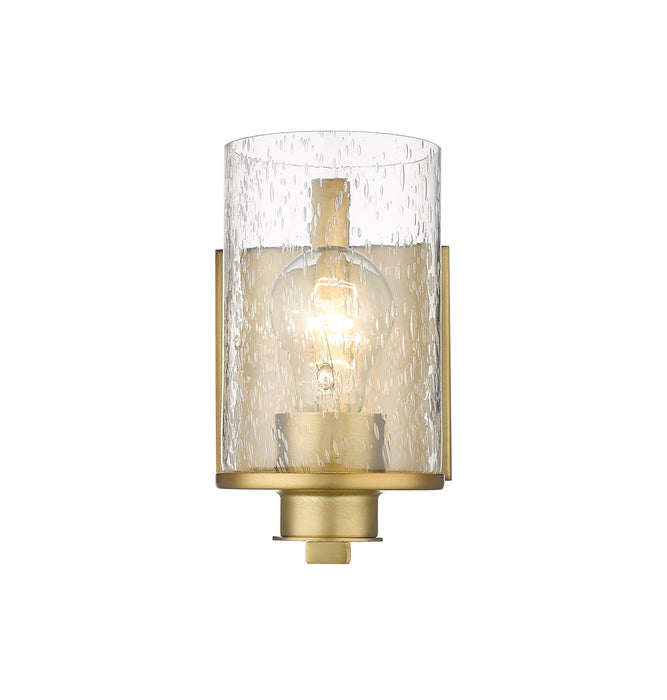 Wall Sconce Z-Lite 492-1S-OBR Olde Brass Beckett 1 Light Wall Sconce Z-Lite