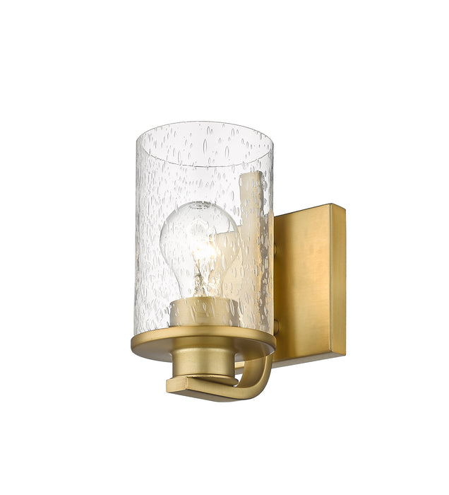 Wall Sconce Z-Lite 492-1S-OBR Olde Brass Beckett 1 Light Wall Sconce Z-Lite