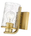 Wall Sconce Z-Lite 492-1S-OBR Olde Brass Beckett 1 Light Wall Sconce Z-Lite