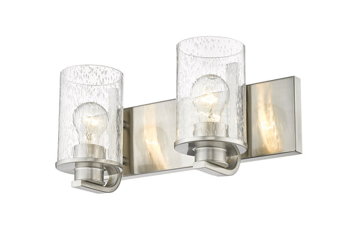 Vanity Z-Lite 492-2V-BN Brushed Nickel Beckett 2 Light Vanity Z-Lite