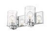 Vanity Z-Lite 492-2V-CH Chrome Beckett 2 Light Vanity Z-Lite