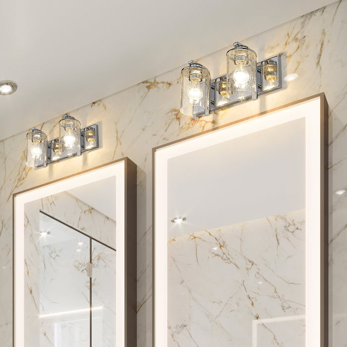 Vanity Z-Lite 492-2V-CH Chrome Beckett 2 Light Vanity Z-Lite