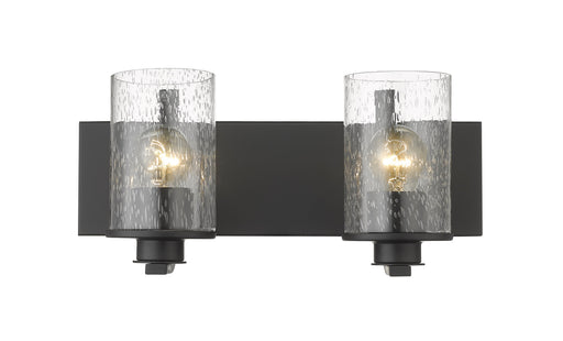 Vanity Z-Lite 492-2V-MB Matte Black Beckett 2 Light Vanity Z-Lite