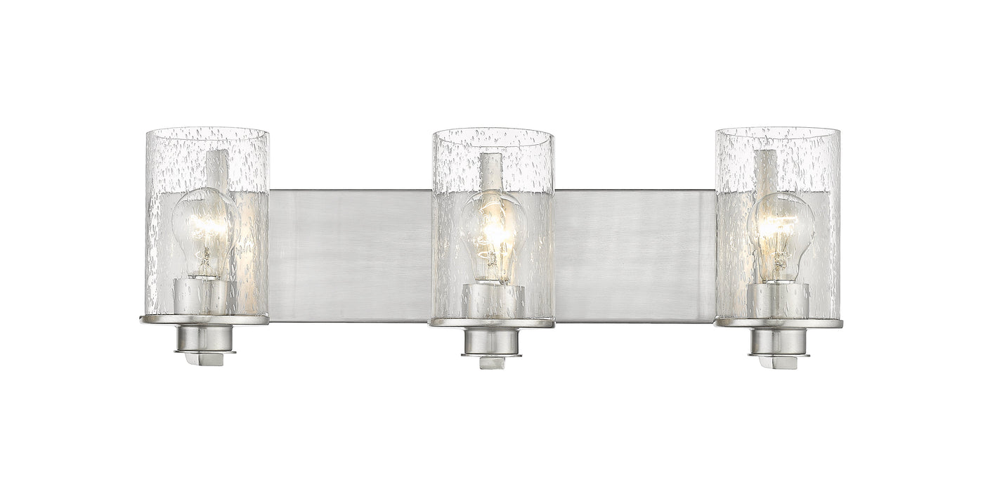 Vanity Z-Lite 492-3V-BN Brushed Nickel Beckett 3 Light Vanity Z-Lite