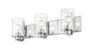 Vanity Z-Lite 492-3V-CH Chrome Beckett 3 Light Vanity Z-Lite