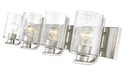 Vanity Z-Lite 492-4V-BN Brushed Nickel Beckett 4 Light Vanity Z-Lite