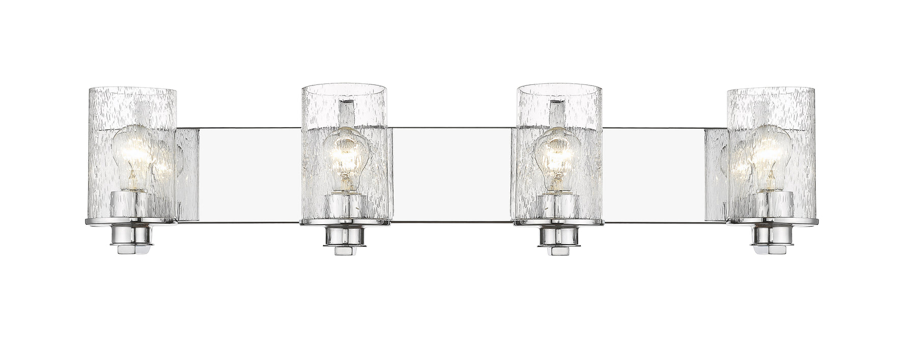 Vanity Z-Lite 492-4V-CH Chrome Beckett 4 Light Vanity Z-Lite