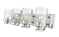Vanity Z-Lite 492-4V-CH Chrome Beckett 4 Light Vanity Z-Lite