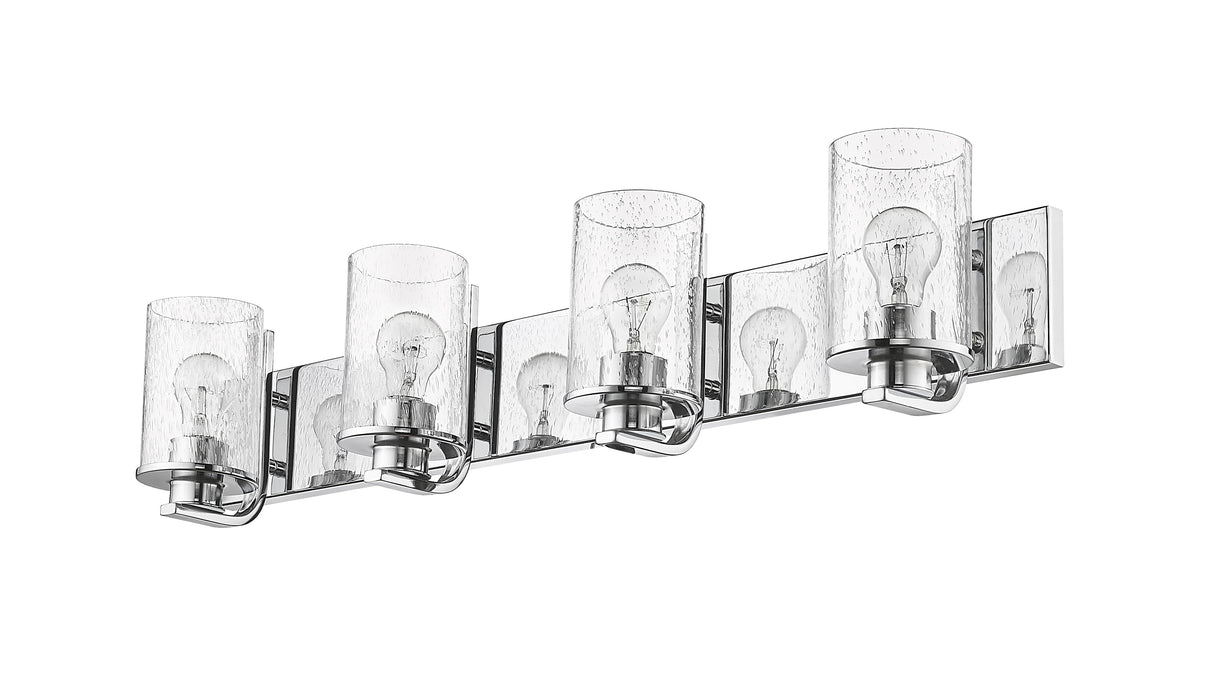 Vanity Z-Lite 492-4V-CH Chrome Beckett 4 Light Vanity Z-Lite