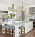 Chandelier Z-Lite 492-5OBR Olde Brass Beckett 5 Light Chandelier Z-Lite