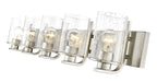 Vanity Z-Lite 492-5V-BN Brushed Nickel Beckett 5 Light Vanity Z-Lite