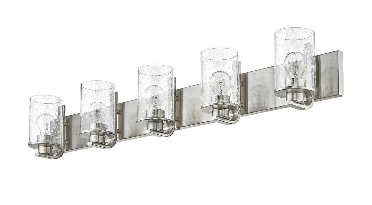Vanity Z-Lite 492-5V-BN Brushed Nickel Beckett 5 Light Vanity Z-Lite