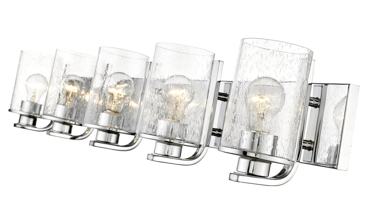 Vanity Z-Lite 492-5V-CH Chrome Beckett 5 Light Vanity Z-Lite