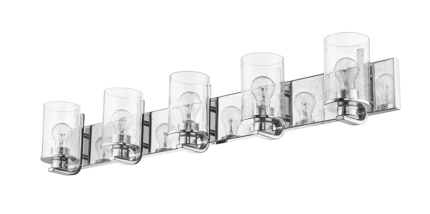 Vanity Z-Lite 492-5V-CH Chrome Beckett 5 Light Vanity Z-Lite