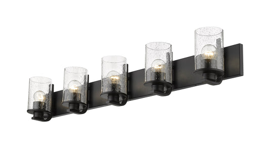 Vanity Z-Lite 492-5V-MB Matte Black Beckett 5 Light Vanity Z-Lite