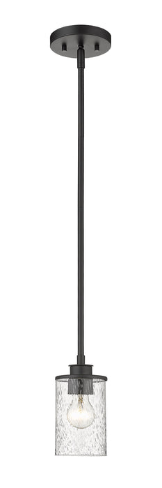 Pendant Z-Lite 492MP-MB Matte Black Beckett 1 Light Pendant Z-Lite