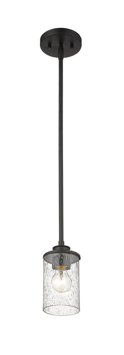 Pendant Z-Lite 492MP-MB Matte Black Beckett 1 Light Pendant Z-Lite