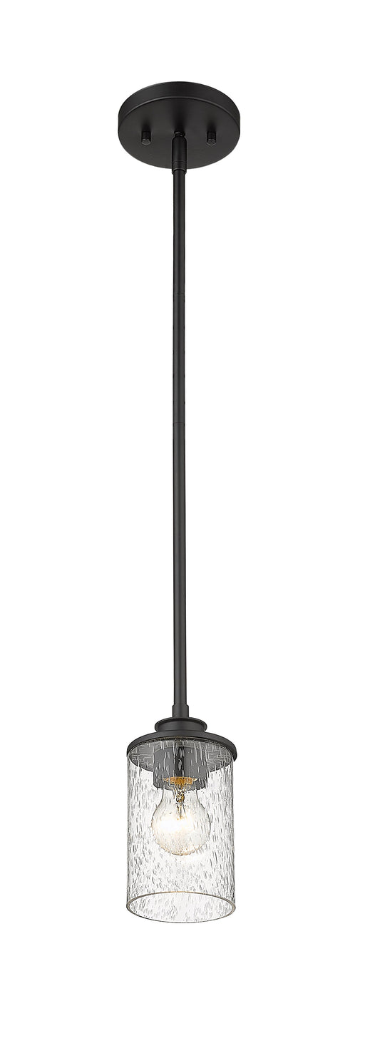 Pendant Z-Lite 492MP-MB Matte Black Beckett 1 Light Pendant Z-Lite