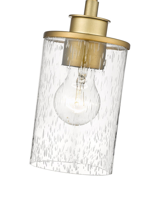 Pendant Z-Lite 492MP-OBR Olde Brass Beckett 1 Light Pendant Z-Lite