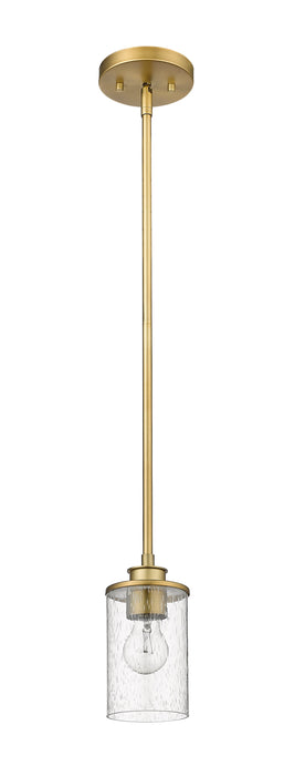 Pendant Z-Lite 492MP-OBR Olde Brass Beckett 1 Light Pendant Z-Lite