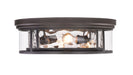 Flush Mount Z-Lite 493F4-BRZ Bronze Clarion 4 Light Flush Mount Z-Lite