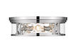 Flush Mount Z-Lite 493F4-PN Polished Nickel Clarion 4 Light Flush Mount Z-Lite