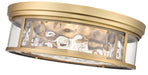 Flush Mount Z-Lite 493F4-RB Rubbed Brass Clarion 4 Light Flush Mount Z-Lite