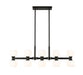 Linear Chandelier Z-Lite 494-10L-MB Matte Black Artemis 10 Light Linear Chandelier Z-Lite