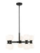 Chandelier Z-Lite 494-10MB Matte Black Artemis 10 Light Chandelier Z-Lite