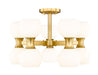 Semi Flush Mount Z-Lite 494-10SF-MGLD Modern Gold Artemis 10 Light Semi Flush Mount Z-Lite