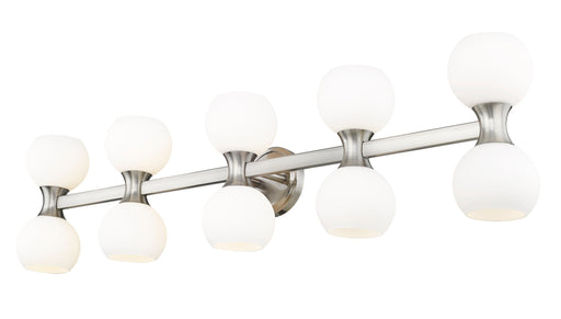 Vanity Z-Lite 494-10V-BN Brushed Nickel Artemis 10 Light Vanity Z-Lite