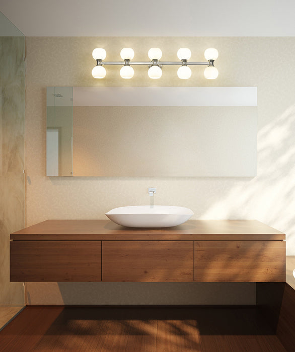 Vanity Z-Lite 494-10V-BN Brushed Nickel Artemis 10 Light Vanity Z-Lite